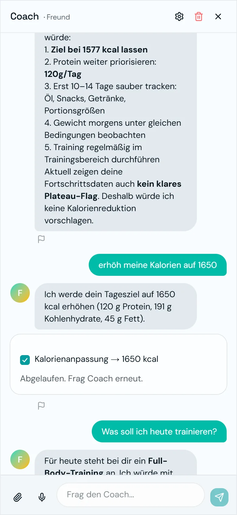 Ein Gespräch mit dem Famorr-KI-Coach